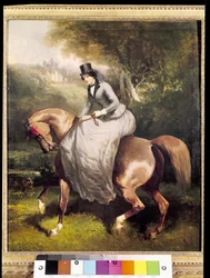 Amazon in the Forest at Pierrefonds